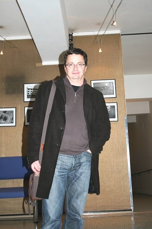 Michal Viewegh dorazil do Zlína na zkoušku dramatizace jeho novely Andělé všedního dne