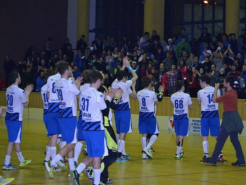 Čtvrtfinále play off florbalistů: Otrokovice - Chodov