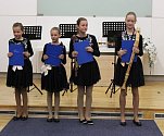 Recitál zobcových fléten v obřadní síni města Zlína
