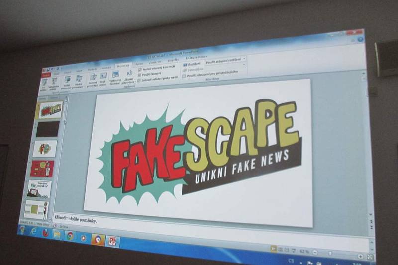 Fakescape. Školáci zachraňovali lidstvo před nebezpečným virem 