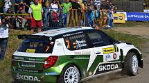 Poslední možnost vyladit svůj vůz před slavnostním startem 43. ročníku Barum Czech Rally Zlín využila v pátek dopoledne na shakedownu Hvozná většina posádek