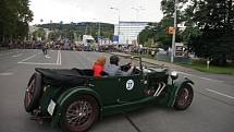 Start 49. ročník Barum Czech Rally. Bugatti