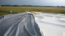 Čtvrteční bouřky ve Zlínském kraji napáchaly škody. 16.6.2022