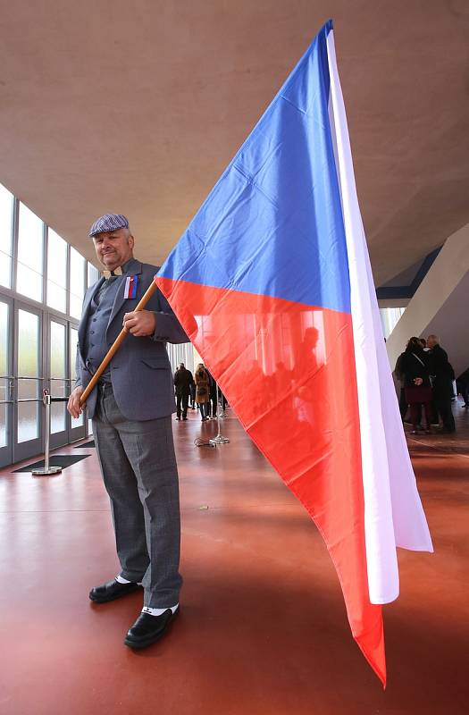 Den otevřených dveří v památníku Tomáše Baťi ve Zlíně. Prvné patro.Na snímku Leoš Langer.