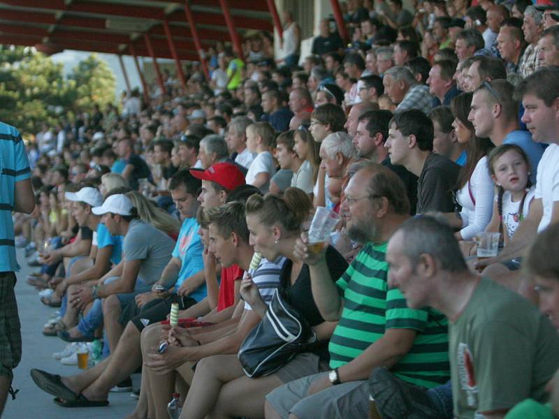 Divizní fotbalisté Brumova doma přivítali prvoligové 1. FC Slovácko.