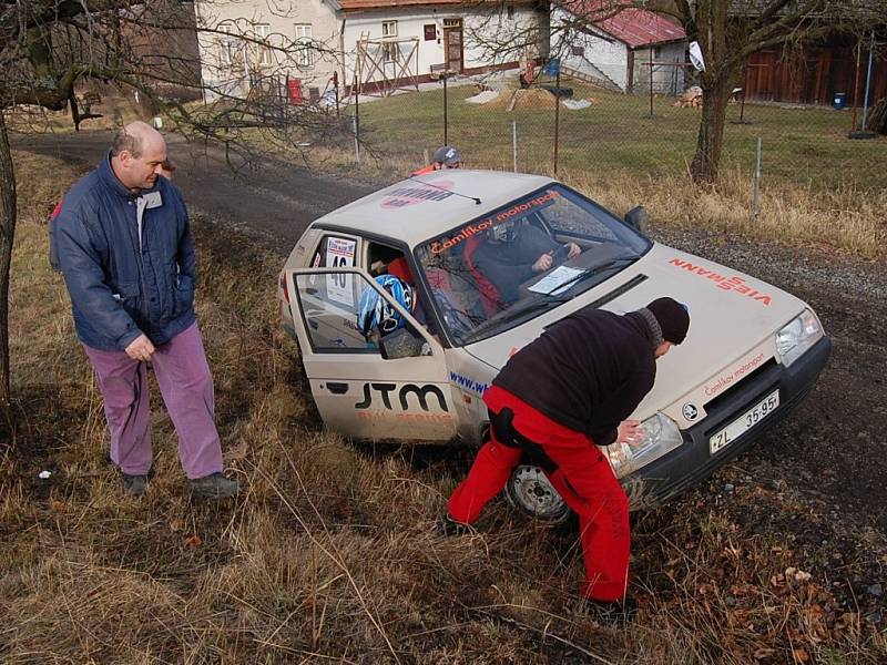 34. ročník amatérské motoristické soutěže Ve stopě Valašské zimy