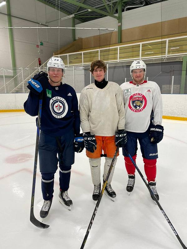 Patrik Laine, Adam Jecho, Alexander Barkov