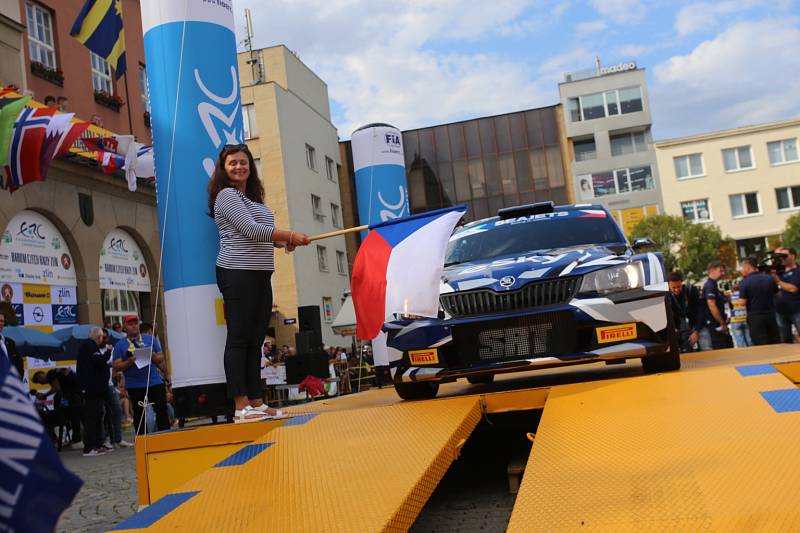 Start 49. ročník Barum Czech Rally