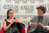 Herci Jan Cina a Tereza Ramba na 63. ročníku Zlín Film Festivalu.