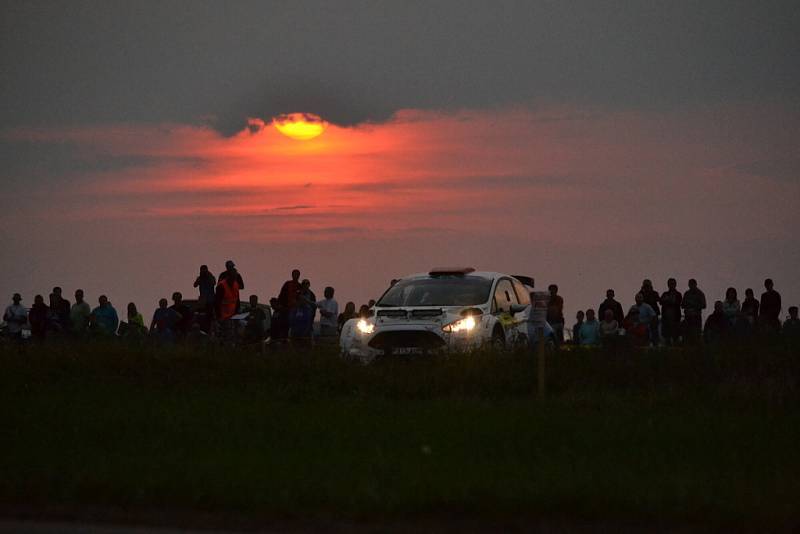  Barum Rally: RZ 8 Biskupice. Na snímku Pavel Valoušek