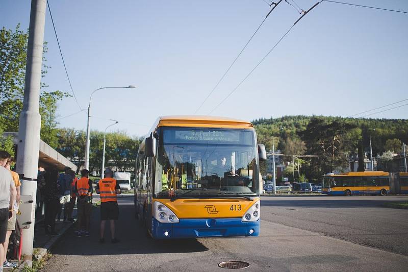 Busfest ve Zlíně.