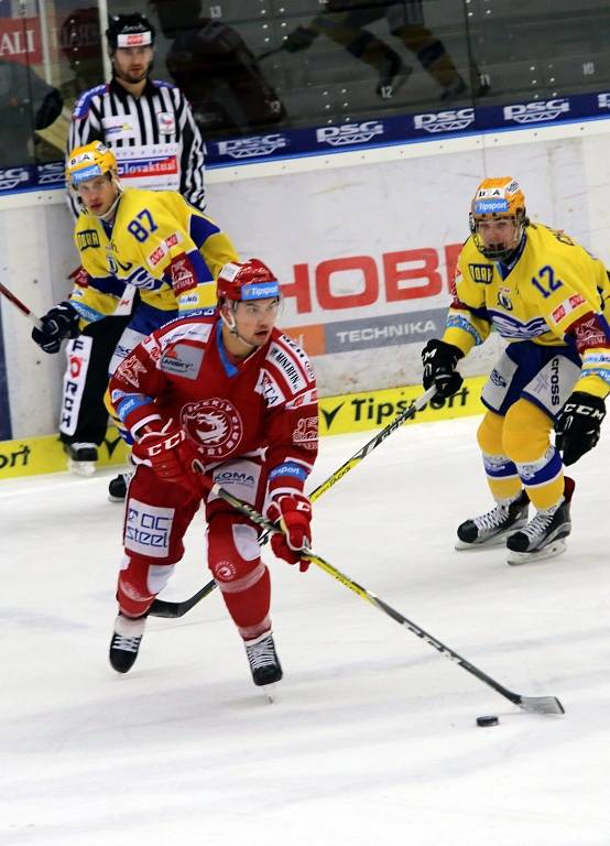 PSG Zlín - HC Oceláři Třinec. 