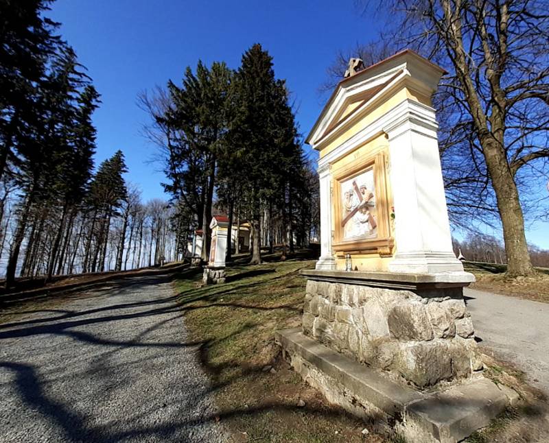 Křížové cesty ve Zlínském kraji: sv. Hostýn.