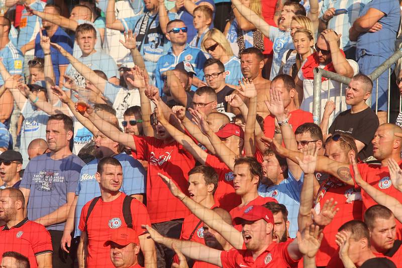 super pohár fotbal FC FASTAV Zlín - ŠK Slovan Bratislav