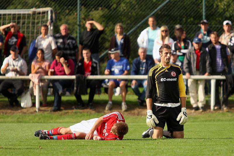 Spytihněv/ Slovácká Sparta Spytihněv hostila ve středu 10. srpna fotbalisty ze Sigmy Olomouc. Favorit z Hané nakonec zvítězil 3:2.