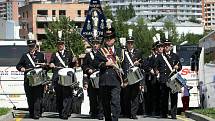 Zlín hostí festival dechových orchestrů a dechové hudby FEDO. V pátek 20. srpna na sídlišti Jižní Svahy zahráli hudebníci z Nizozemska.