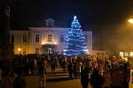 Vánoční strom ve Valašských Kloboukách