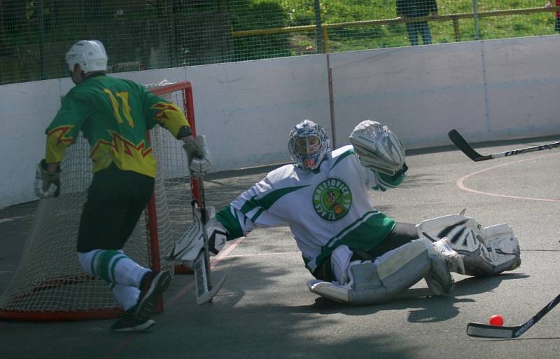 Národní liga v hokejbalu, 5. čtvrtfinále play off, Malenovice - Sudoměřice