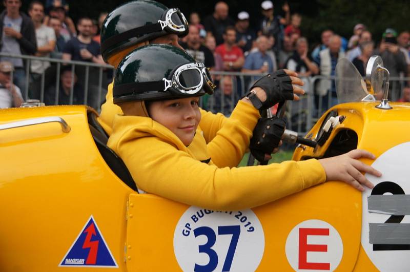 Start 49. ročník Barum Czech Rally. Bugatti