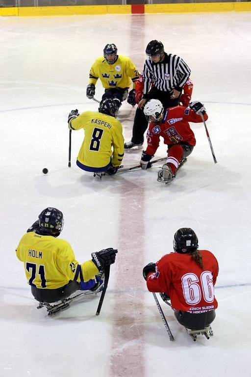 Mezinárodní sledge hokejový turnaj Baltaci cup 2O13 ve Zlíně.