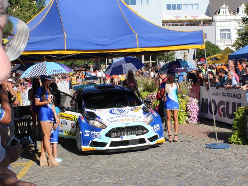 Start Barum Czech Rally Zlín