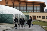 Fotbalisté Zlína v lednu absolvovali čtyřdenní soustředění v Luhačovicích. 