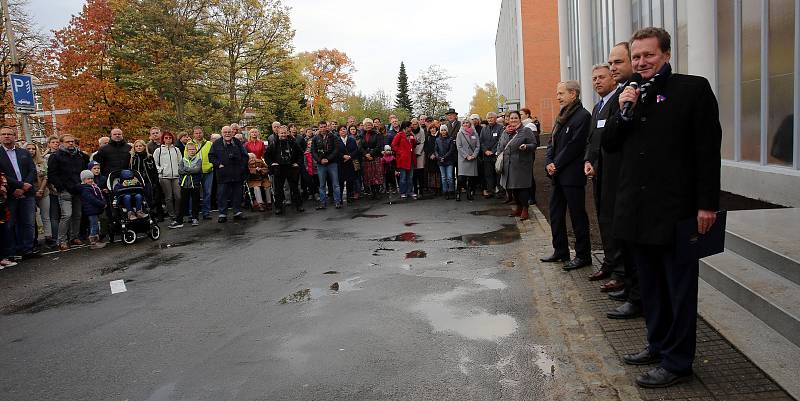 Den otevřených dveří v památníku Tomáše Baťi ve Zlíně.