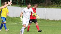 Fotbalisté Příluk ve svém druhém domácím zápase I. B třídy skupiny A nezvládli první poločas duelu s rezervou Brumov a prohráli 1:3.