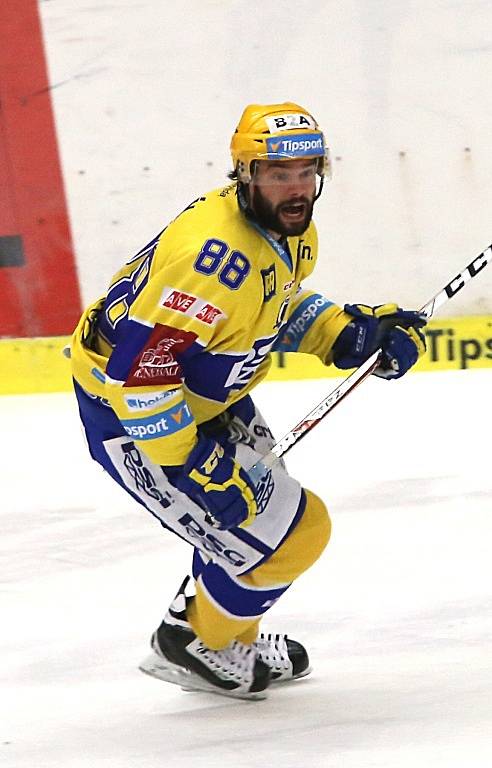 PSG Zlín - HC Oceláři Třinec. Zdeněk Okál