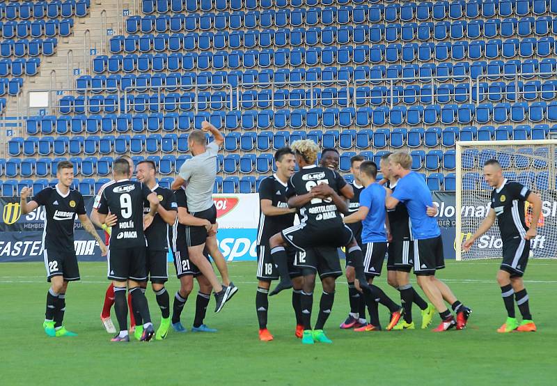 super pohár fotbal FC FASTAV Zlín - ŠK Slovan Bratislav