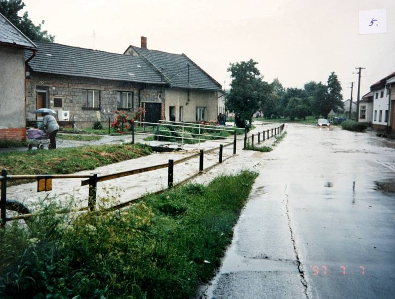 Povodně ve Zlíně v roce 1997