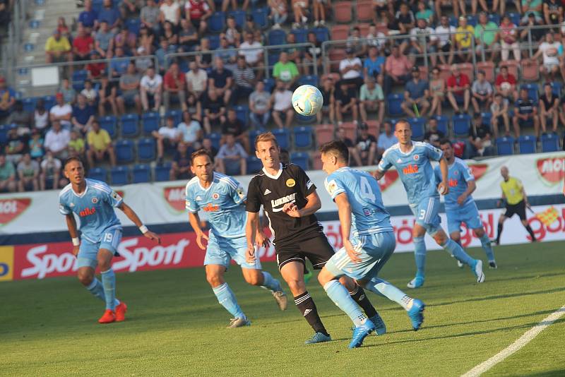 super pohár fotbal FC FASTAV Zlín - ŠK Slovan Bratislav