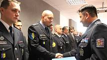 Policejní prezident ocenil policisty, kteří hlídali Vrbětice