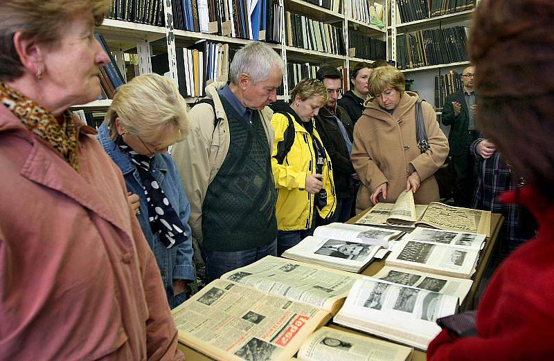 Okresní archív ve Zlíně Klečůvce v úterý 19. října přivítal širokou veřejnost. O den otevřených dveří měly zájem asi dvě stovky lidí.
