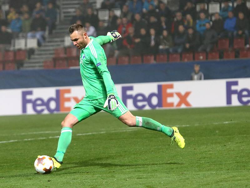 fotbal FC FASTAV Zlín - FC Kodaň. Stephan Andersen