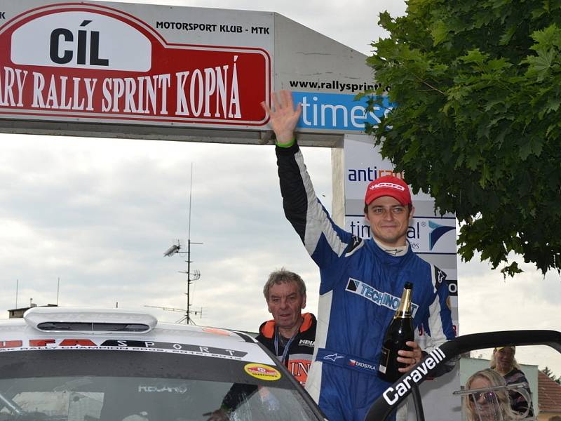 Tomáš Kostka si jede pro obhajobu vítězství v Rallysprintu Kopná