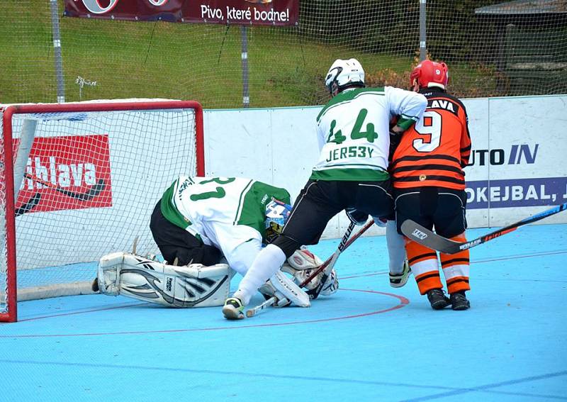 hokejbal Flyers Jihlava - Malenovice