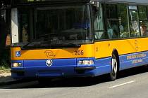 Trolejbus zlínské MHD. Ilustrační foto