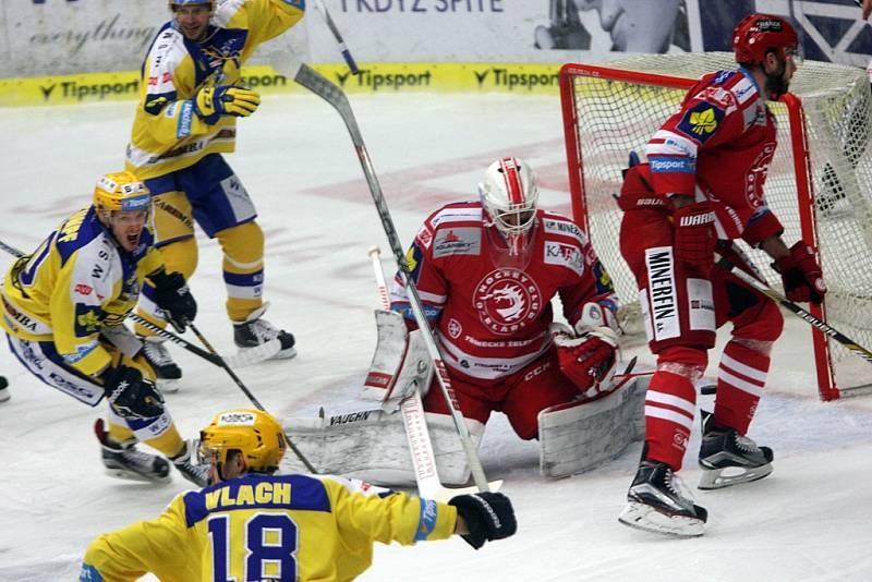 Hokej PSG Zlín – HC Oceláři Třinec, 2. předkolo