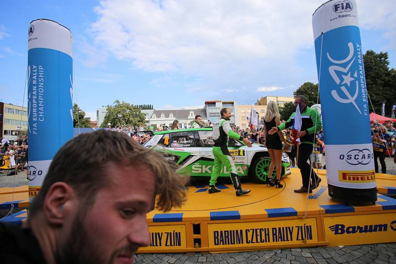 Start 49. ročník Barum Czech Rally