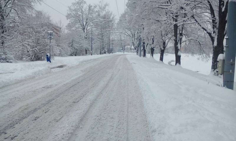 Dopravní situace ve Zlíně 1. 2. 2016