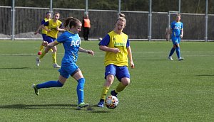 2. fotbalová liga žen, TRINITY Zlín - Teplice, neděle 16. dubna 2023