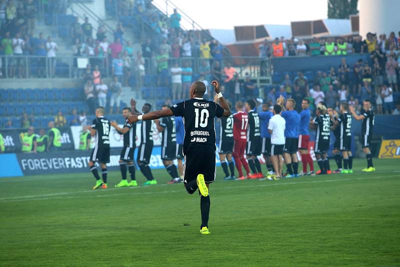 super pohár fotbal FC FASTAV Zlín - ŠK Slovan Bratislav