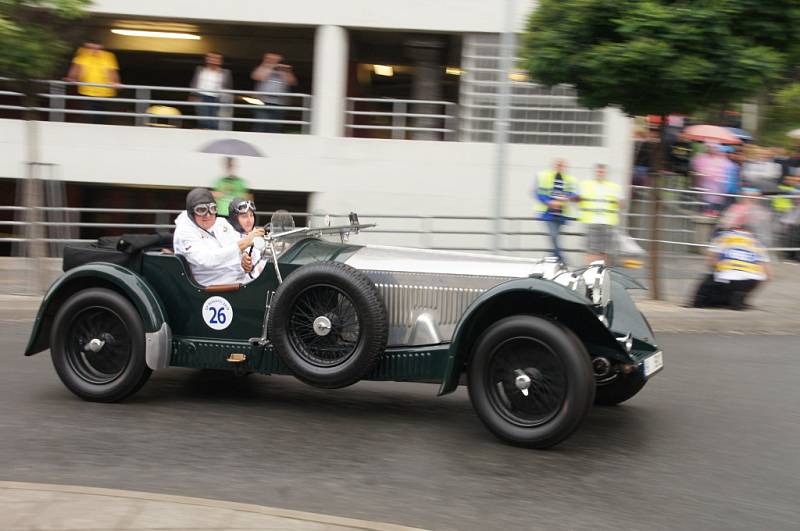 Start 49. ročník Barum Czech Rally. Bugatti