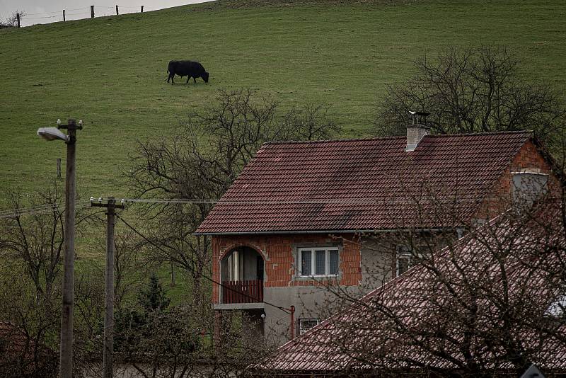 Obec Vlachovice - Vrbětice na Zlínsku, 22. dubna 2021.