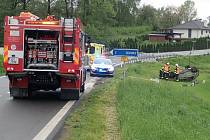 Pátek 14. května 2021 byl ve Zlínském kraji ve znamení dopravních nehod