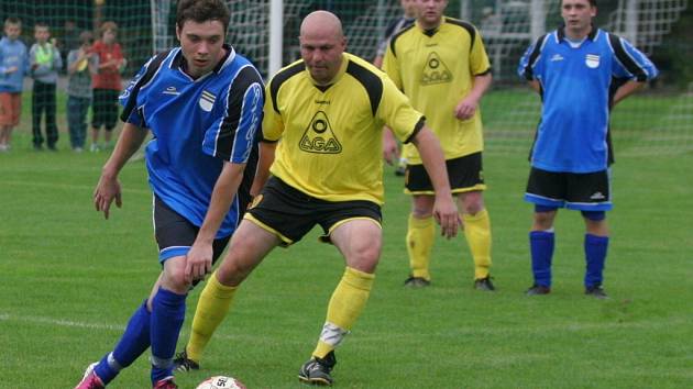 fotbal, IV. třída, OFS Zlín, Vizovice B (modří) - Vlachovice B