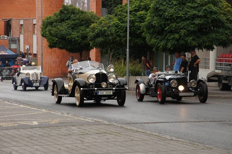 Start 49. ročník Barum Czech Rally. Bugatti