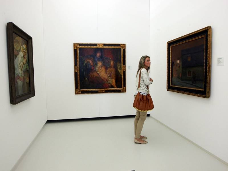 Baťův institut 14-15. Stálá expozice krajské galerie.