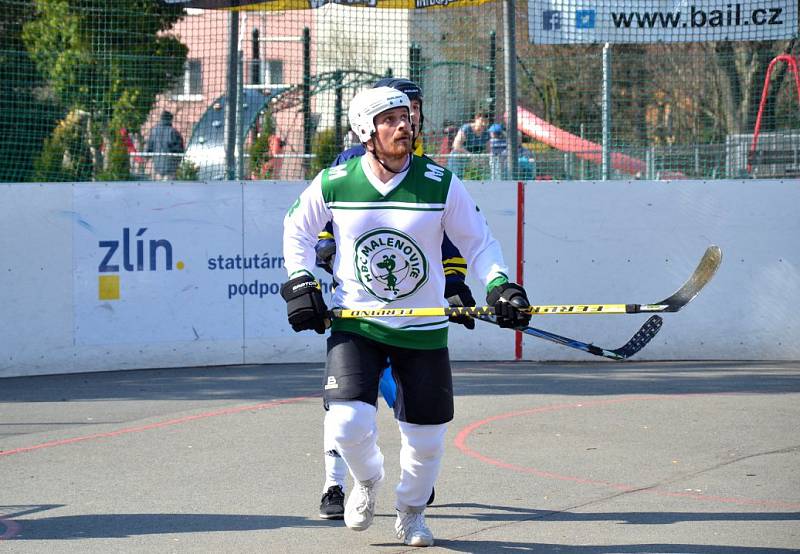 Moravská hokejbalová liga Malenovice-Tišnov